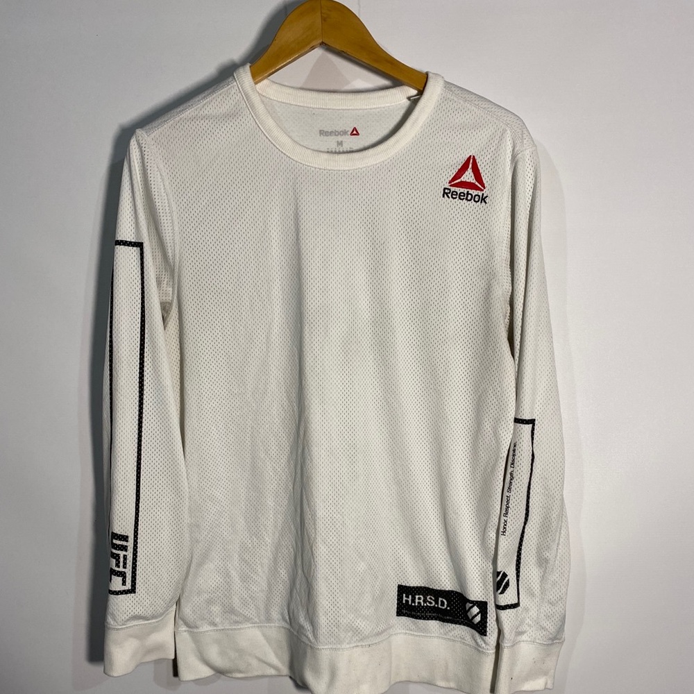 Reebok UFC respect thermal crewneck sweatshirt m